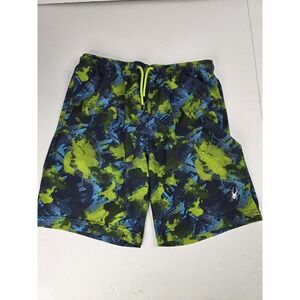 Spyder BOYS Youth Swim Shorts (MOJITO BLUE GREEN Size‎ 26 Summer Beach Vacation